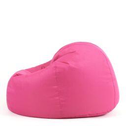 icon Classic Indoor Outdoor Bean Bag Yellow Bean Bag Chair in Pink - thumbnail 4