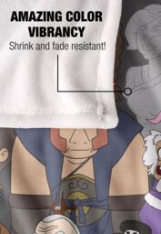 Avatar: The Last Airbender Avatar The Last Airbender Chibi Group Silky Touch Super Soft Throw Blanket 152 X 127 cm in White - thumbnail 4