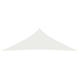 Berkfield Home Sunshade Sail 160 g/m ² White 4x4x5.8 m HDPE - thumbnail 2