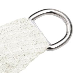Berkfield Home Sunshade Sail 160 g/m ² White 4x4x5.8 m HDPE - thumbnail 4