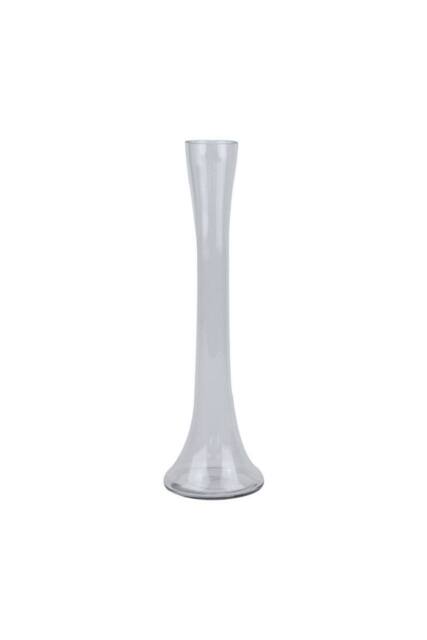 KDMD Round Bud Vase 40cm Clear Clear Glass - image 1