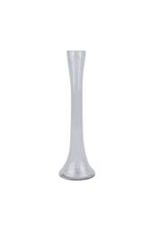 KDMD Round Bud Vase 40cm Clear Clear Glass - thumbnail 2
