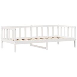 Berkfield Home Daybed with Drawers without Mattress White 90x200 cm Solid Wood - thumbnail 5