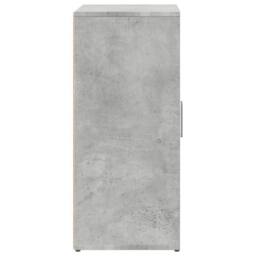 Berkfield Home Sideboards 2 pcs Concrete Grey 60x31x70 cm Engineered Wood - Size: 60 x 31 x 70 cm - thumbnail 6