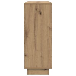 Berkfield Home Sideboard Artisan oak 97 x 29 x 75 cm Engineered wood in Brown - thumbnail 7