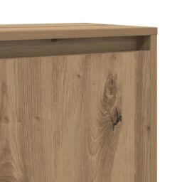 Berkfield Home Sideboard Artisan oak 97 x 29 x 75 cm Engineered wood in Brown - thumbnail 9