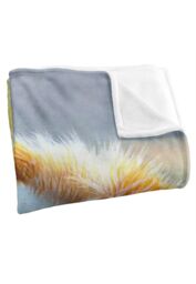 JQ Licensing Cf Two Foals Horses Silky Touch Super Soft Throw Blanket 152 X 127 cm in White - thumbnail 3