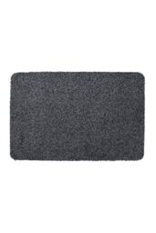 JVL Tanami Doormat Set of 2 - Charcoal - Size: 50 cm x 75 cm - thumbnail 2