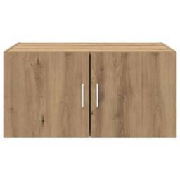 Berkfield Home Wall Cabinet Artisan oak 80 x 42.5 x 40 cm Engineered wood in Tan - thumbnail 6