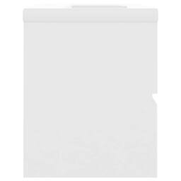 Berkfield Home Sink Cabinet with Built-in Basin White Engineered Wood - thumbnail 5