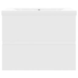 Berkfield Home Sink Cabinet with Built-in Basin White Engineered Wood - thumbnail 7