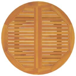 Berkfield Home 5 Piece Garden Dining Set Solid Wood Acacia in Brown - thumbnail 5