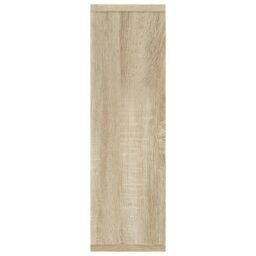 Berkfield Home Wall Shelf Sonoma Oak 85x16x52.5 cm Engineered Wood in Brown - thumbnail 6