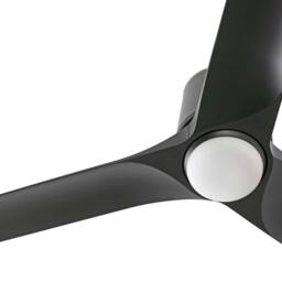Netlighting Hey Tube Small 3 Blade Ceiling Fan Black Light 2700 4000 6000K Smart - thumbnail 2