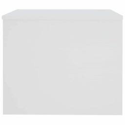 Berkfield Home Coffee Table White 80x50x40 cm Engineered Wood - Size: 80 x 50 x 40 cm - thumbnail 7