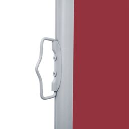 Berkfield Home Retractable Side Awning Red 140x1000 cm - thumbnail 5