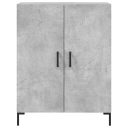 Berkfield Home Highboard Concrete Grey 69.5x34x180 cm Engineered Wood - thumbnail 8