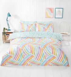 Rapport Home Art Microfibre Polyester Duvet Set with Pillowcase - Size: King - thumbnail 1