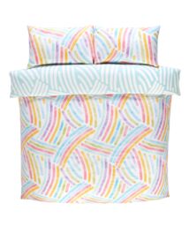 Rapport Home Art Microfibre Polyester Duvet Set with Pillowcase - Size: King - thumbnail 2