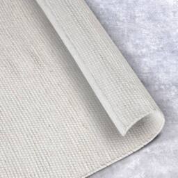 THE RUGS Delhi Wool Rug Pradesh Handwoven Reversible Wool Cotton Rug Runner in White - Size: 80 cm x 150 cm - thumbnail 2