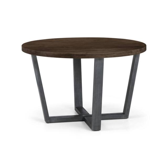 Cheshire Premium Huxford 120cm Dark Oak Round Dining Table - image 1