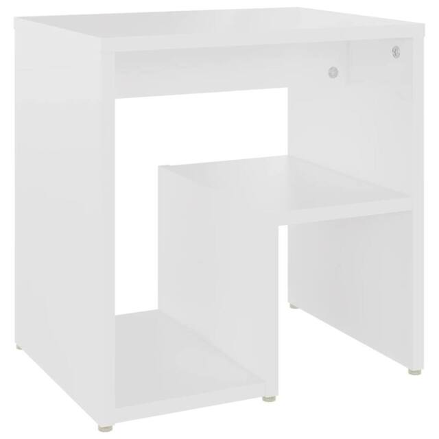Berkfield Home Durable Bed Cabinets 2 pcs White 40x30x40 cm Engineered Wood - Size: 40 x 30 x 40 cm - image 1