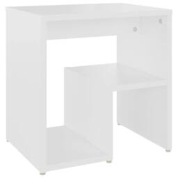 Berkfield Home Durable Bed Cabinets 2 pcs White 40x30x40 cm Engineered Wood - Size: 40 x 30 x 40 cm - thumbnail 1