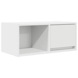 Berkfield Home TV Cabinet White 60x31x25.5 cm Engineered Wood - thumbnail 3