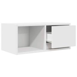 Berkfield Home TV Cabinet White 60x31x25.5 cm Engineered Wood - thumbnail 5
