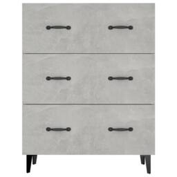 Berkfield Home Sideboard Concrete Grey 69.5x34x90 cm Engineered Wood - thumbnail 6
