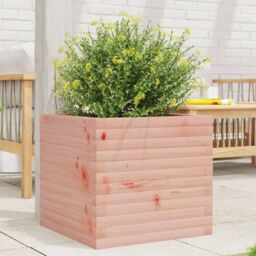 Berkfield Home Garden Planter 50x50x45.5 cm Solid Wood Douglas in Brown - thumbnail 1