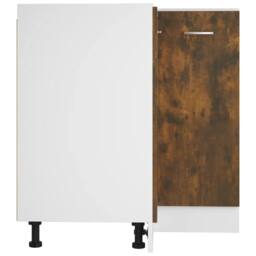 Berkfield Home Kitchen Cabinet Smoked Oak 75, 5x75, 5x80, 5 cm Engineered Wood in Brown - thumbnail 7