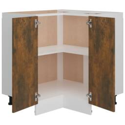 Berkfield Home Kitchen Cabinet Smoked Oak 75, 5x75, 5x80, 5 cm Engineered Wood in Brown - thumbnail 5