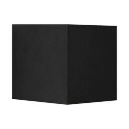 Nordlux Modern Outdoor Wall Light Black Aluminium Intergrated LED Weatherproof - Mains Powered, IP44 - thumbnail 1