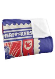 Warner Brothers Peacemaker Officially Licensed Silky Touch Super Soft Throw Blanket 152 x 127 cm in White - thumbnail 3