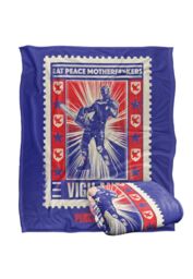 Warner Brothers Peacemaker Officially Licensed Silky Touch Super Soft Throw Blanket 152 x 127 cm in White - thumbnail 2