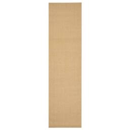 Berkfield Home Rug Natural Sisal 66x250 cm in Light Tan - Size: 100 cm diameter - thumbnail 1