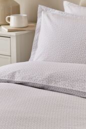 Murmur 'Florin' Cotton Duvet Cover Set in Light Beige - Size: Super King - thumbnail 3