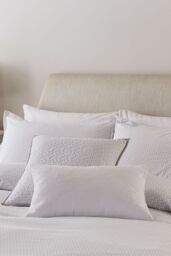 Murmur 'Florin' Cotton Duvet Cover Set in Light Beige - Size: Super King - thumbnail 2