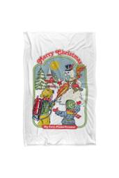 Steven Rhodes My First Flamethrower Silky Super Soft Throw Blanket - Size: Small - thumbnail 1