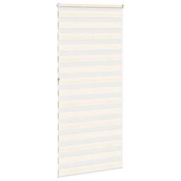 Berkfield Home Zebra Blind Marble Beige 105x230 cm Fabric Width 100.9 cm Polyester - thumbnail 4