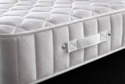 Chester & Oakley Diamond Support Memory Foam Open Coil Mattress in White - Size: King - thumbnail 4