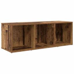 Berkfield Home TV Cabinet Set 3 pcs Brown 107 x 35 x 37 cm Engineered wood - thumbnail 6