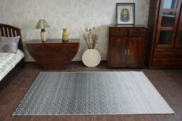 RugsX Lisboa Rug in Black - Size: 80 cm x 150 cm - thumbnail 2