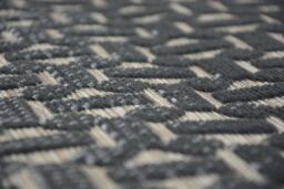 RugsX Lisboa Rug in Black - Size: 80 cm x 150 cm - thumbnail 4
