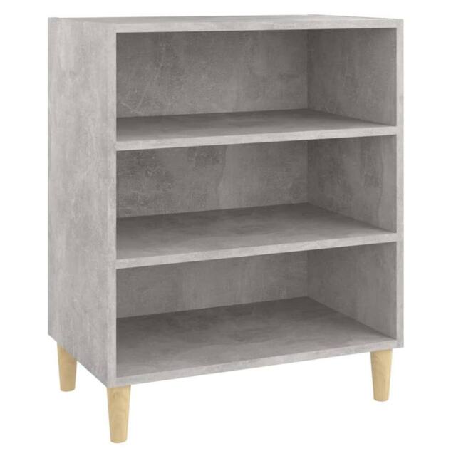 Berkfield Home Sideboard Concrete Grey 57x35x70 cm Engineered Wood - Size: 57 x 35 x 70 cm - image 1
