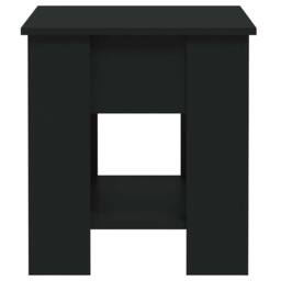 Berkfield Home Modern Coffee Table Black 101x49x52 cm Engineered Wood - Size: 101 x 49 x 52 cm - thumbnail 5