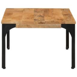 Berkfield Home Coffee Table 100x55x35 cm Solid Wood Mango in Brown - Size: 100 x 55 x 35 cm - thumbnail 3