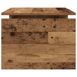 Berkfield Home Coffee Table Old Wood 68x50x38 cm Engineered Wood in Brown - Size: 68 x 50 x 38 cm - thumbnail 5