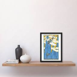 Artery8 Moriz Jung First Ascent of Monte Domapozza in Dolomites Framed Art - Size: A4 - thumbnail 2